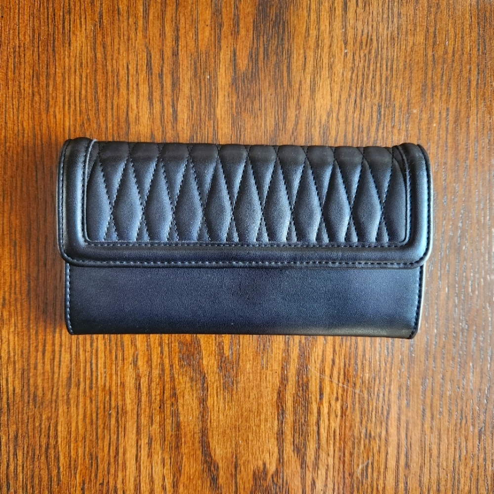 Black Clutch Wallet